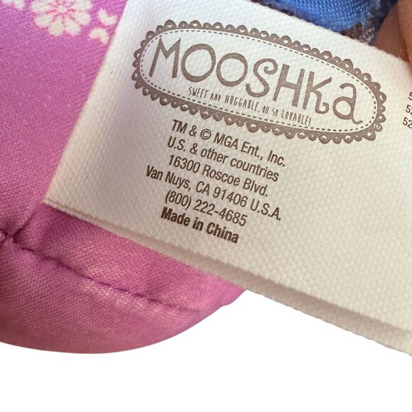 MOOSHKA Cloth Doll 15" Girl with Blue Satin Dress MGA Disney - Picture 5 of 15